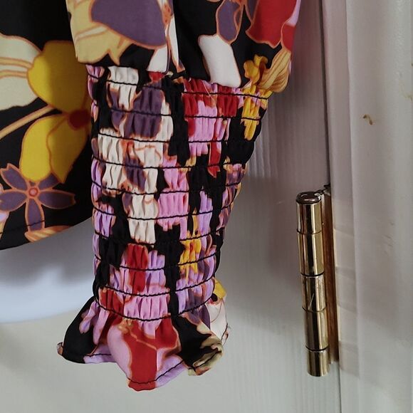 Who what Wear floral blouse Sz XXL NWOT - Picture 3 of 5